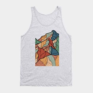 Bohemian Mountain Terrain Tank Top